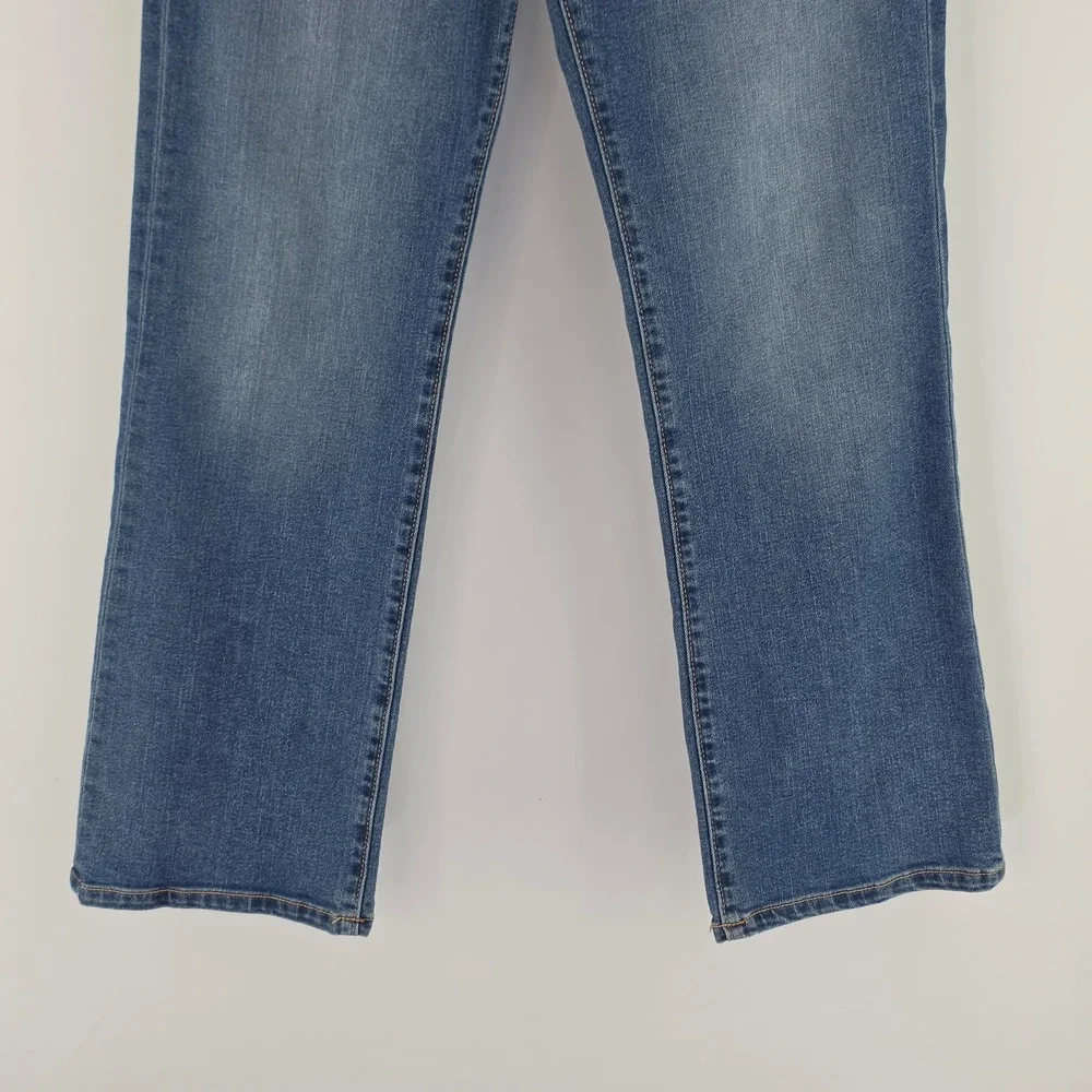 Old Navy Bootcut Jeans Kid 12 Plus Blue Built-In Tough Flex Stretch Indie Sleaze